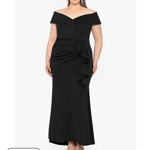 Formal Black floor Length dress